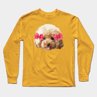 Baby Poodle Long Sleeve T-Shirt